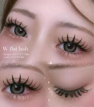 マツエク・マツパ 神田 佳奈のマツエク・マツパデザイン