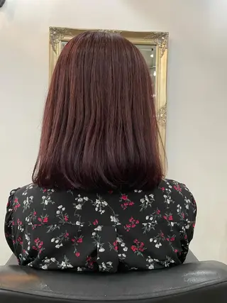 ミディアム カラー anphi hair所属・山本 総司のヘアスタイル