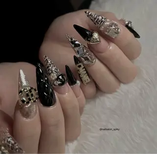ネイル Spiky とうげ ふうかのネイルデザイン