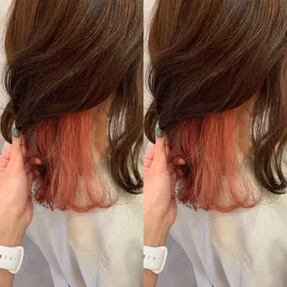 ミディアム カラー 🐸鈴木 綾乃🐸のヘアスタイル