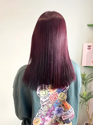 ミディアム カラー 🩷当日予約も大歓迎 🩷のヘアスタイル