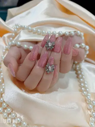 ネイル ネイルサロンAiri 長さ出し·シンプルのネイルデザイン