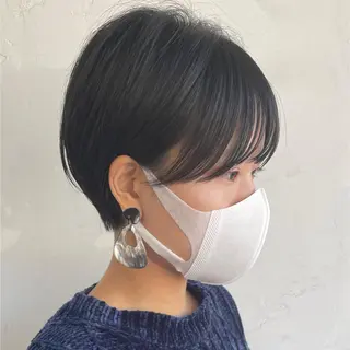 ショート 京都大人女性ショート 徒歩1分/秋山のヘアスタイル