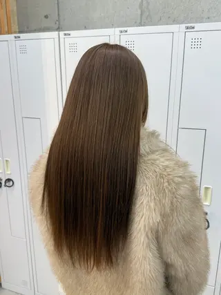 ロング alo所属・ほの/ブリーチモデル 🎀/艶カラー‎のヘアスタイル