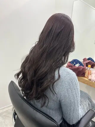 ロング カラー ヘアセット/艶カラー 💐nao.のヘアスタイル