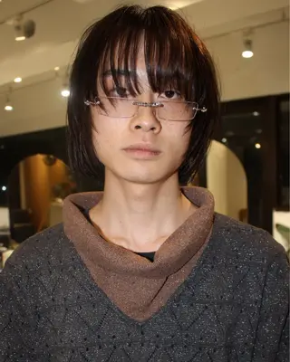 ミディアム カラー メンズ P.S  gemmie所属・Tetta 🤙のヘアスタイル