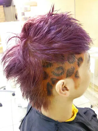 ショート カラー 溝口 和弘のヘアスタイル