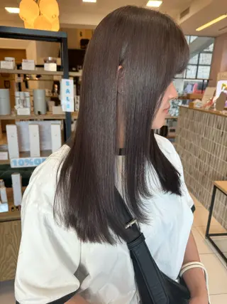ロング 早川 楓那のヘアスタイル