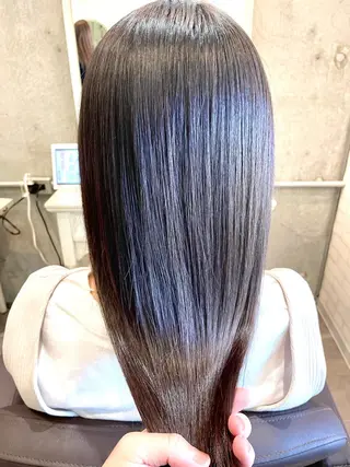 セミロング パーマ 岡屋 瞬のヘアスタイル