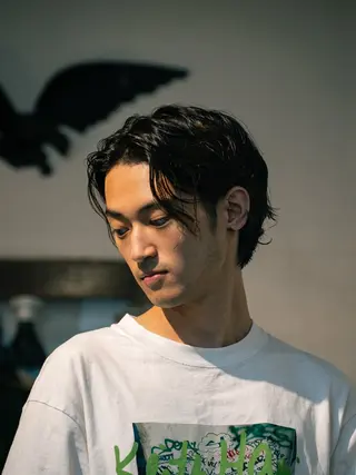 ショート カラー パーマ メンズ 🔗メンズサロン🔗 Kieのヘアスタイル