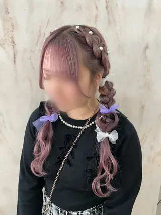 ロング elubylovis nanaseのヘアスタイル