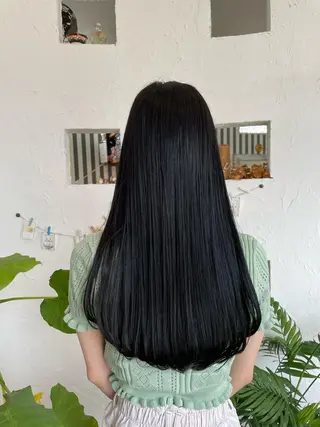 ロング カラー 🌸小掛🌸 豊橋外国人風カラーのヘアスタイル