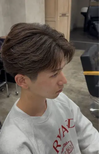 ショート メンズ 韓国ヘア特化🇰🇷 似合わせカットパーマのヘアスタイル