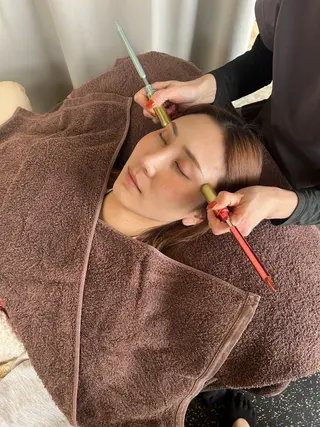 首肩こり　目の疲れ/ rieのエステ・リラクイメージ