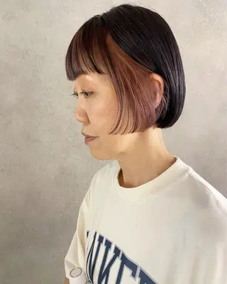 ショート sea's所属・ヒラカホ/矢場町/ ブリーチ/似合わせのヘアスタイル