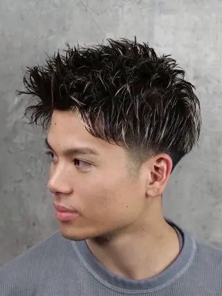 ショート メンズ 三枝 寛太のヘアスタイル