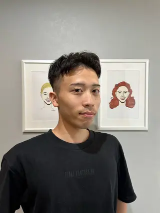 ショート メンズ enrichミヤモト ヒロヤのヘアスタイル