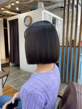 ショート SOYON西大寺店所属・ダブルカラー/ 髪質改善💎安藤のヘアスタイル