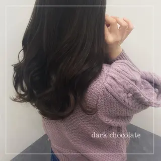 セミロング カラー 💛Frameなんば /村田百花のヘアスタイル