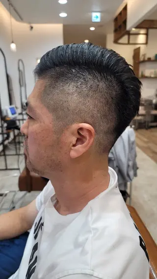 ショート Men's救世主 店長施術のヘアスタイル