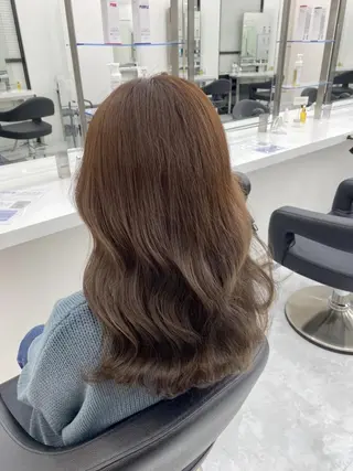 カラー 透明感韓国ヘア💍 横浜UNITED♡のヘアスタイル
