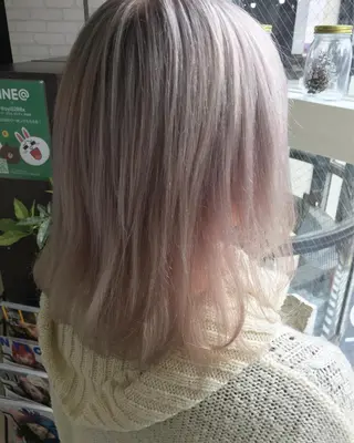 ミディアム カラー エクステの神様 ▫️原島ユウヤ▫️のヘアスタイル