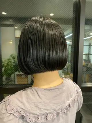 ショート 髪質改善/縮毛矯正/ 透明感カラーYUMAのヘアスタイル
