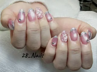 ロング 28nails .thaoのネイルデザイン
