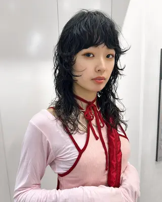 ミディアム パーマ 🌀perm 🌀のヘアスタイル