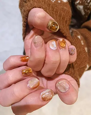 ネイル AO所属・RISAKO 艶髪モテヘア🎀府中のヘアスタイル