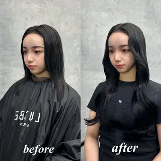 エクステ&"盛れる" 艶髪✨SYURIのヘアスタイル