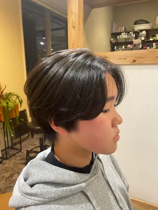 ショート 山口里莉 /パーマモデル募集のヘアスタイル