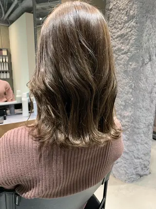 ミディアム カラー ROCAReTA  FOR HAIR 河原町三条店所属・あべ ゆうかのヘアスタイル