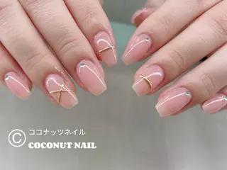 ネイル 神田 ココナッツのネイルデザイン
