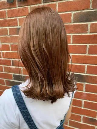 ミディアム カラー モリシュンスケ /レイヤー/髪質改善のヘアスタイル