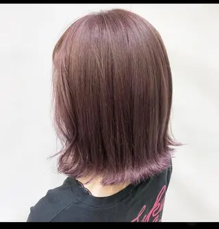 セミロング カラー ヘアアレンジ 🌻Insta指名 NO.1🌻Shoのヘアスタイル