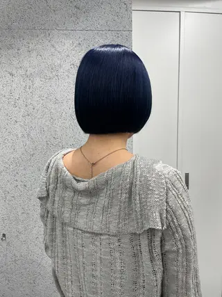 ショート カラー laff 新宿所属・ボブ/ケアパーマ/ レイヤー/縮毛矯正のヘアスタイル