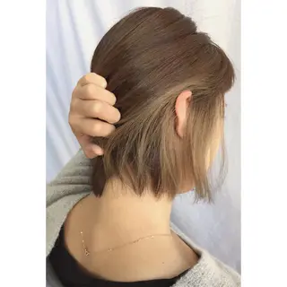 ショート カラー Hair  Design Lima所属・中村 海のヘアスタイル
