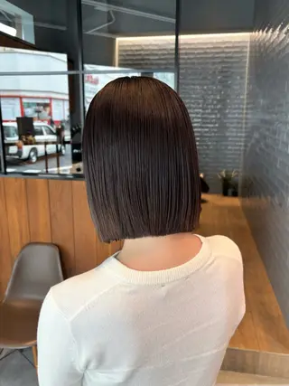 ミディアム Natsuki/韓国 ボブ/レイヤーカットのヘアスタイル