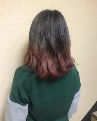 ミディアム 透明感カラー・ 髪質改善🩵イケダのヘアスタイル