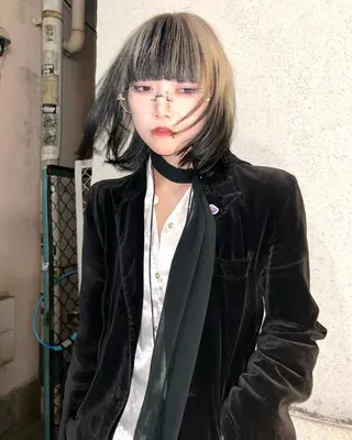 ショート カラー CACHÉ所属・大阪/堀江/ いわもと　りゅうやのヘアスタイル