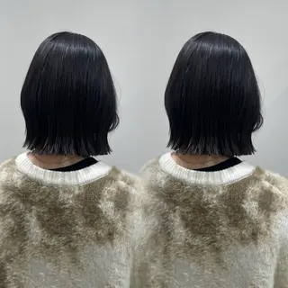ミディアム 髪質改善矯正/カラー /吉祥寺 mariのヘアスタイル