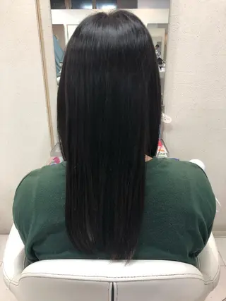 ロング 阿部 美咲のヘアスタイル