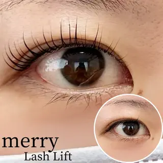 マツエク・マツパ merry Lash Liftのマツエク・マツパデザイン