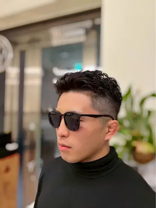 パーマ メンズ 髪質改善/縮毛矯正 艶髪🔥高杉のヘアスタイル