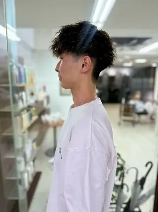 ショート パーマ メンズ メンズパーマの達人 / タカシマダイスケのヘアスタイル