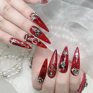 ネイル MoMoA Nail ネイル長さ出し専門店のネイルデザイン