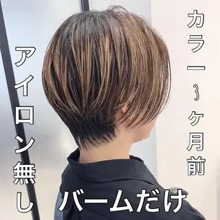 ショート ショートヘア、ボブ こやさん　コヤマのヘアスタイル