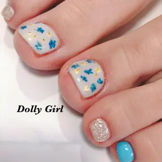 ネイル 個室ネイルサロンDolly  Girl〜ドーリーガール〜所属・DollyGirl KYOKOのネイルデザイン