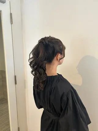 ロング ヘアアレンジ ヒナリ/まつ毛パーマ 無料モデル募集中☆彡のマツエク・マツパデザイン
